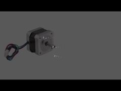 Zewnętrzny napęd śrubowy Hybrydowy liniowy silnik krokowy NEMA17 42mm