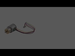 Silnik krokowy o wysokiej precyzji 20 mm 12 V DC z mikroprzekładnią 2-fazowy 4-przewodowy