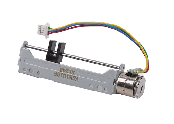 Stroke 40mm 3.3V Dia 10mm Lead Screw Linear Stepper Motor With Bracket Slider