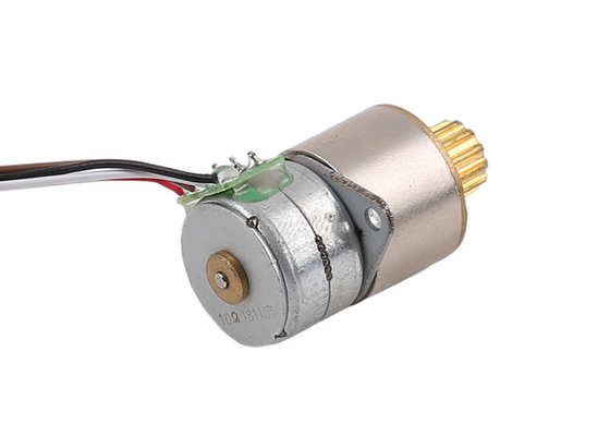 Diameter 15mm 12 V Gearbox Stepper Motor High Torque Low Speed Gear Ratio 1:10~1:350