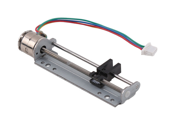 VSM10198 Slider Stepper Motor Low Noise 39mm Stroke M2*0.4P Lead Screw 120 Grams Thrust