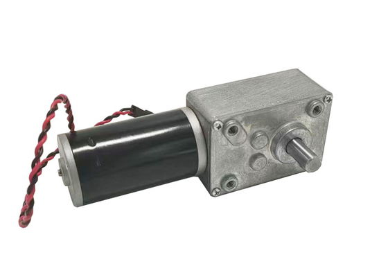 High Torque Electric Motor 24v DC Motor With Worm Gearbox DC Motor