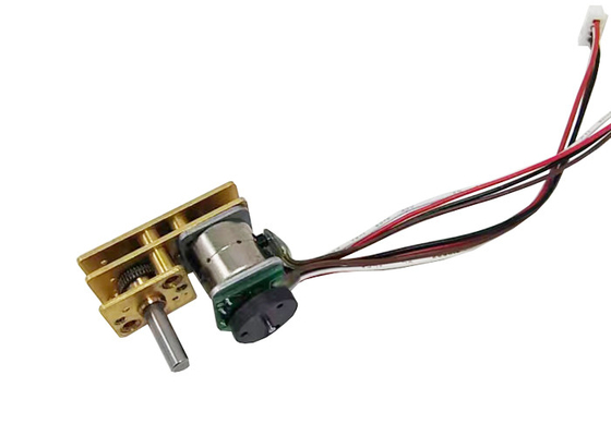 2 Phase 4 Wires 10mm Micro Metal Gearmotor Stepper Motor With encoder