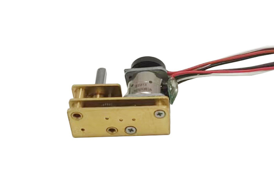 2 Phase 4 Wires 10mm Micro Metal Gearmotor Stepper Motor With encoder
