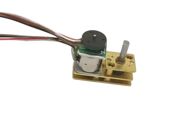 2 Phase 4 Wires 10mm Micro Metal Gearmotor Stepper Motor With encoder
