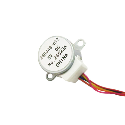 24mm 24BYJ48 Unipolar 4 phases 86.4:1 ratio geared reducer stepping motor