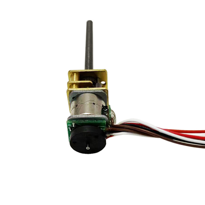 10mm 2 Phase 18° Step Angle Micro Metal Gearmotor Stepper Motor With encoder