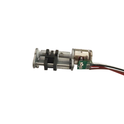 2 Phase 8mm Diameter 18 Degree Step Angle Micro Slider Linear Stepper Motor With Bracket