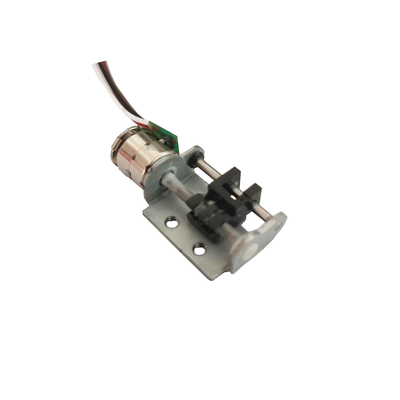 2 Phase 8mm Diameter 18 Degree Step Angle Micro Slider Linear Stepper Motor With Bracket