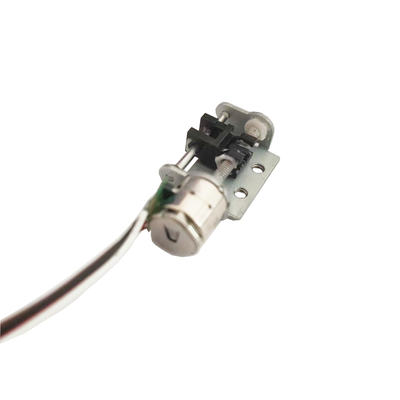 2 Phase 8mm Diameter 18 Degree Step Angle Micro Slider Linear Stepper Motor With Bracket