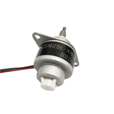 Fixed Shaft 25mm diameter Linear Stepper Motor PM Stepper Motor Stroke 13mm