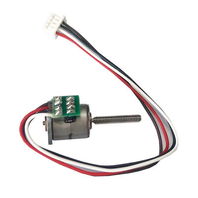 Micro 8mm Diameter 18 Degrees Step Angle Linear Stepper Motor With M2 Lead Screw