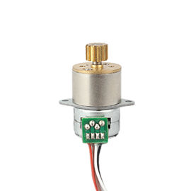60 MA Phase 18 ° Step Angle 15mm Stepper Motor / Permanent Magnet Stepper Motor for Medical instruments