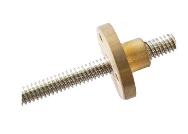 Full Tooth Head Trapezoidal Lead Screw And Nut Assembly 4.8 Performance Level Thread tolerance 4h