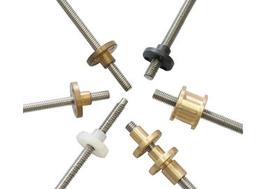 Full Tooth Head Trapezoidal Lead Screw And Nut Assembly 4.8 Performance Level Thread tolerance 4h