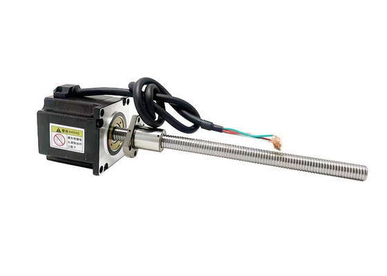 Nema 23 57mm Hybrid Ball Screw Stepper Motor 1,8° Step Angle 4 Przewody prowadzenia dla sprzętu diagnostycznego medycznego