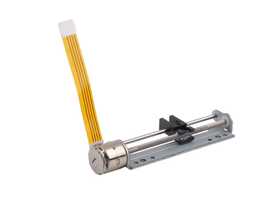 VSM10152 10mm średnica M2 wiodący śrubokręt POM suwak liniowy silnik krokany z 4 szpilkami FPC