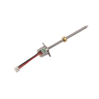 wysokiej precyzji silnik krokówkowy 5VDC Micro Linear Stepper Motor 10mm pm silnik krokówkowy z orzechem Do sprzętu medycznego