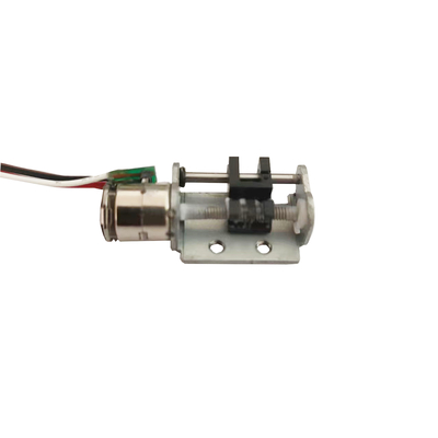 2 fazy 8 mm średnicy 18 stopni kąt stopnia Micro Slider Liniowy Stepper Motor z uchwytem