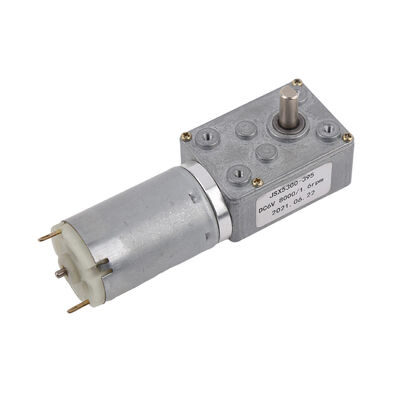 90 stopni Dwukrotny wał Worm Gear Motor 24V Cylinder DC Motor Prężnik silnika 31mm