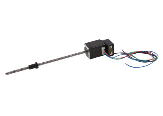 NEMA 8 2-phase 4-step bipolar hybrid stepper motor with a 1.8° step angle and a 20mm diameter.