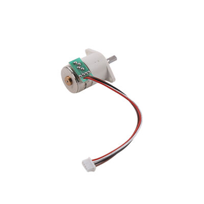 15BY gear stepper motor 5VDC high-precision stepper motor with POM white shell 2-phase 4-wire bipolar stepper motor